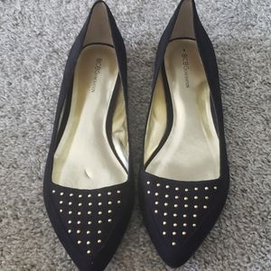 Black BCBG flats